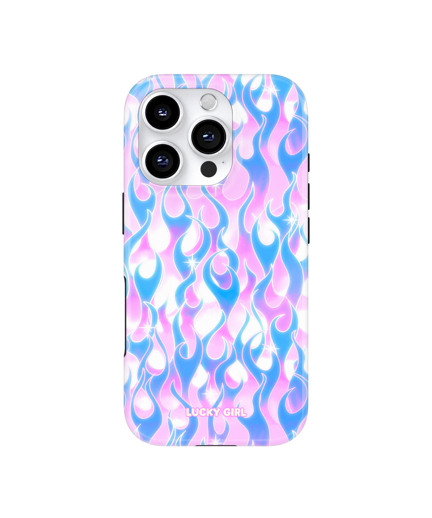 Ultraviolet Flames Phone Case