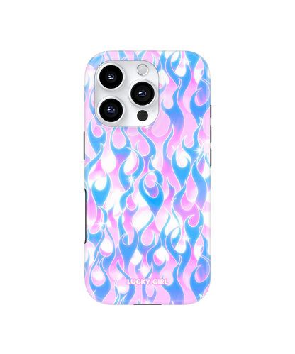 Ultraviolet Flames Phone Case