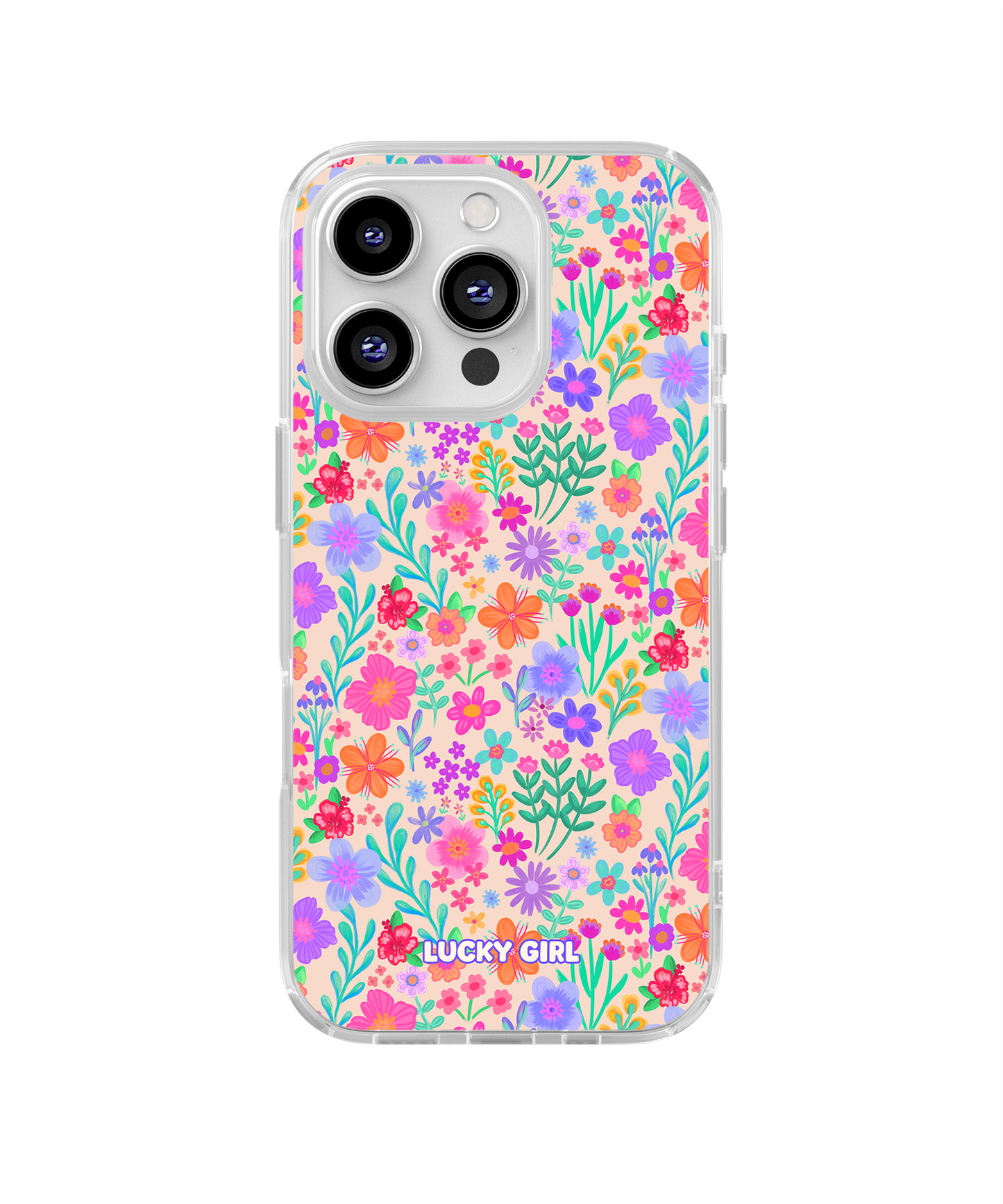 Neon Garden Clear Case Insert