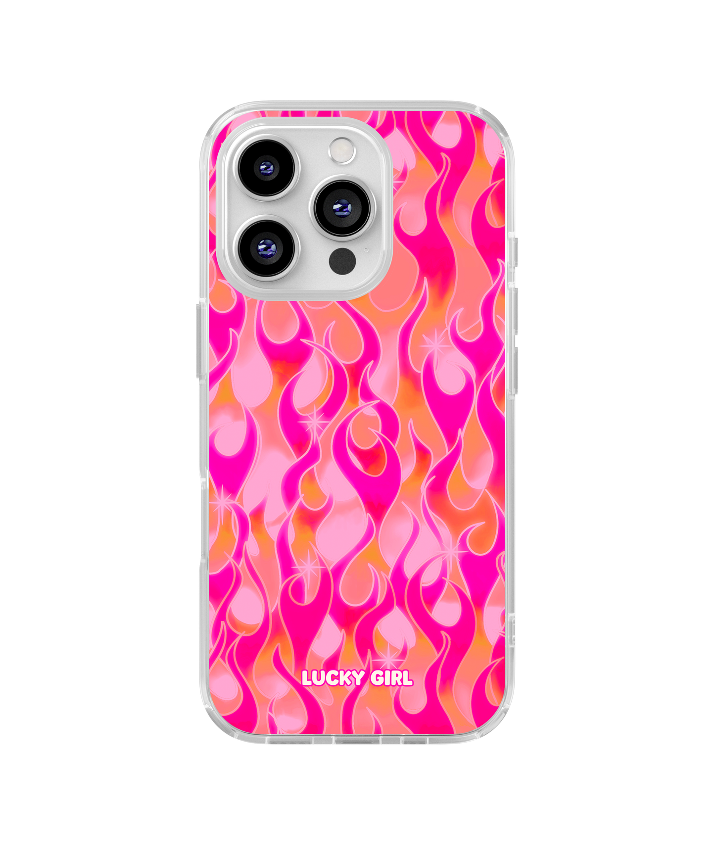 Fever Flames Clear Case Insert