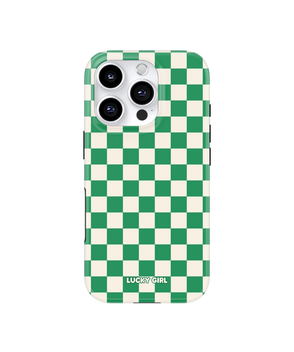 Emerald City Checkers II Phone Case