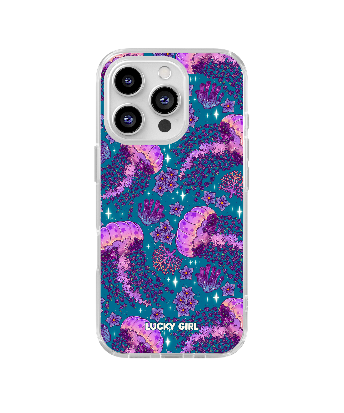 Jellyfish Dreams Clear Case Insert
