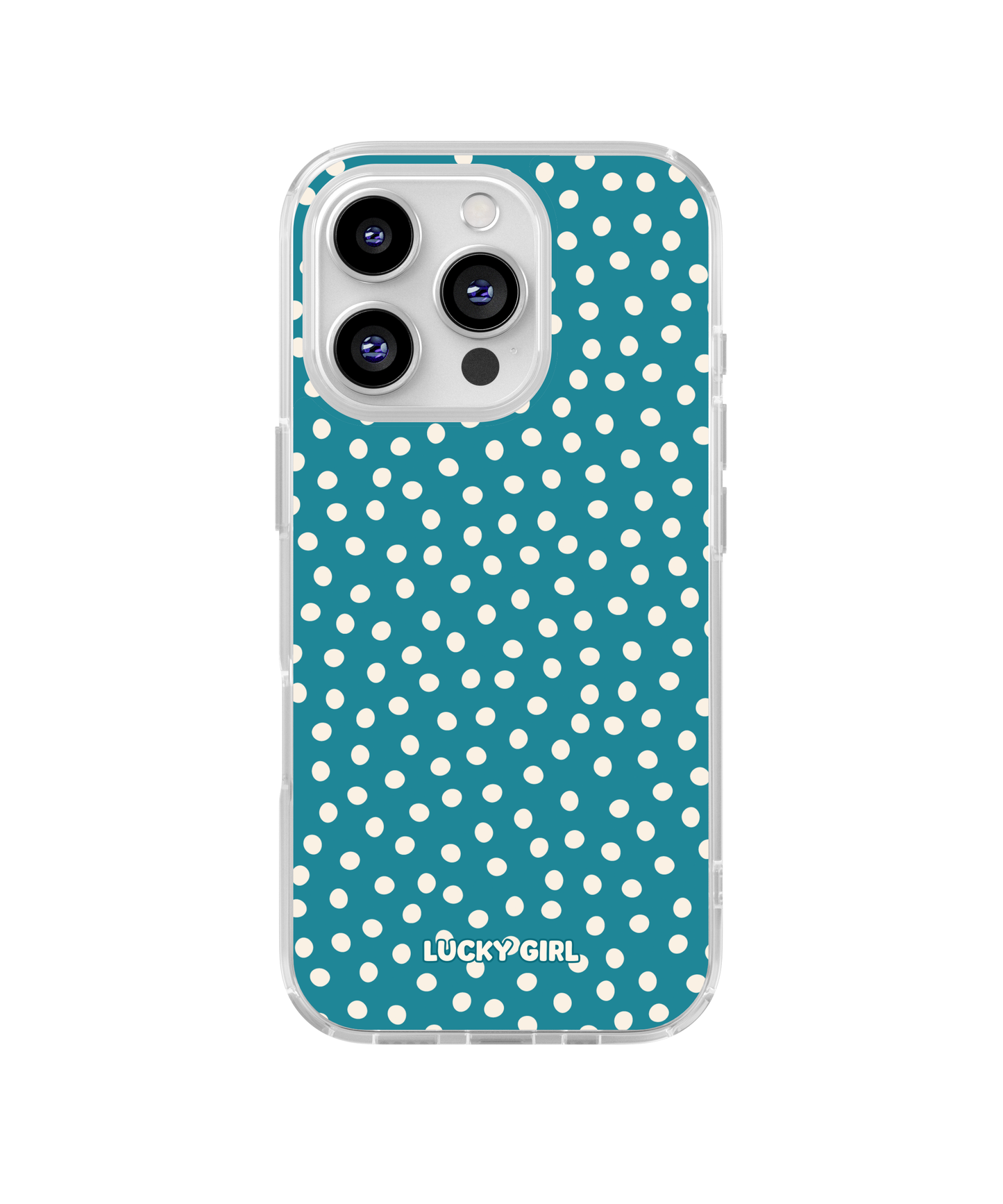 Mermaid Jewel Dots Clear Case Insert