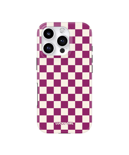 Velvet Checkers II Phone Case