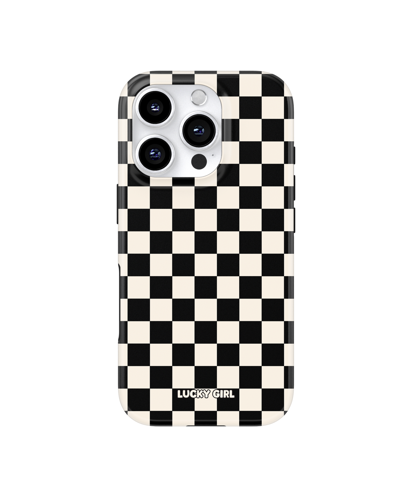 Onyx Checkers II Phone Case