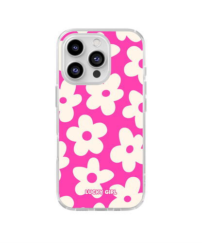 Raspberry Big Blooms Clear Case Insert