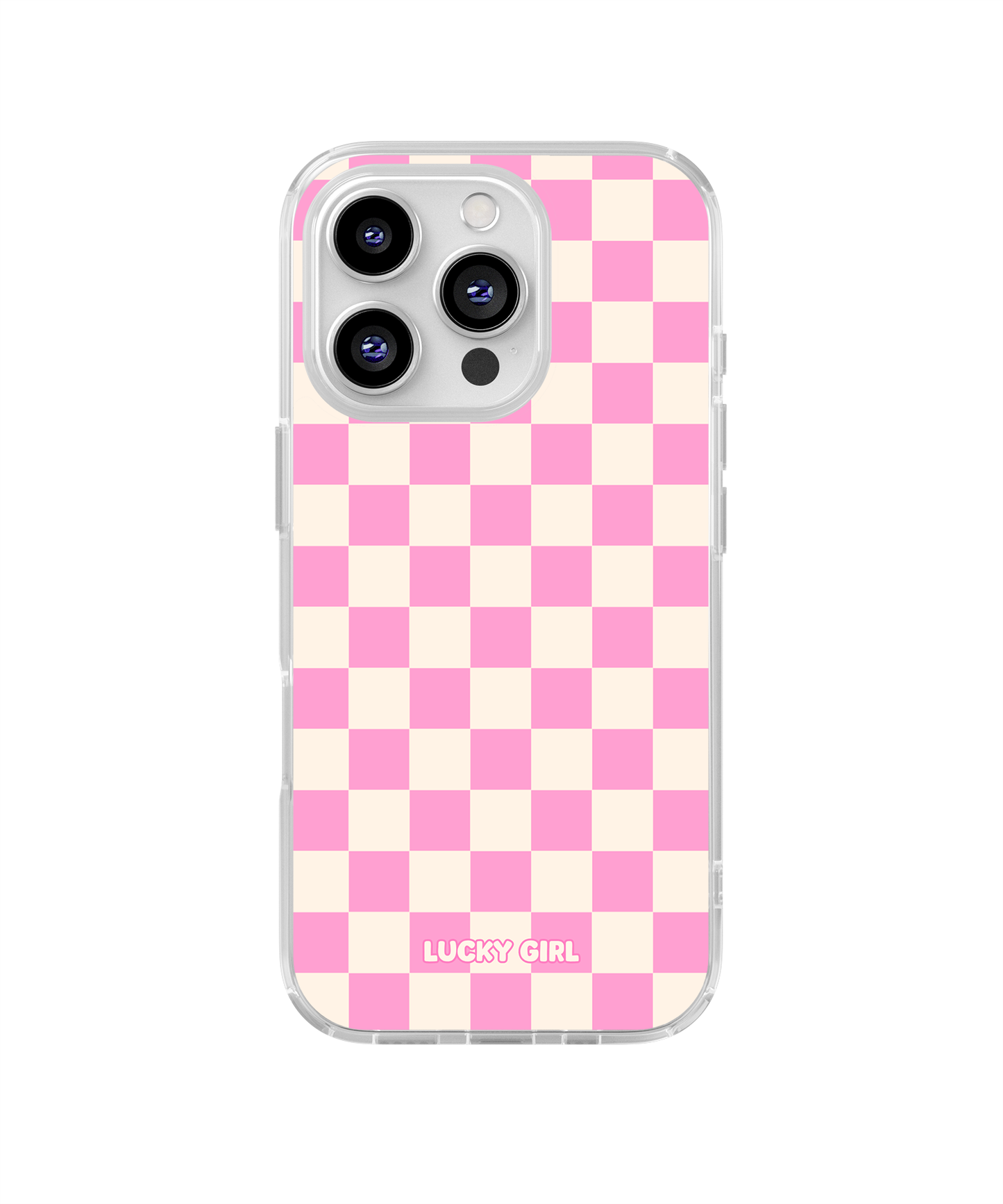 Bubblegum Checkers II Clear Case Insert