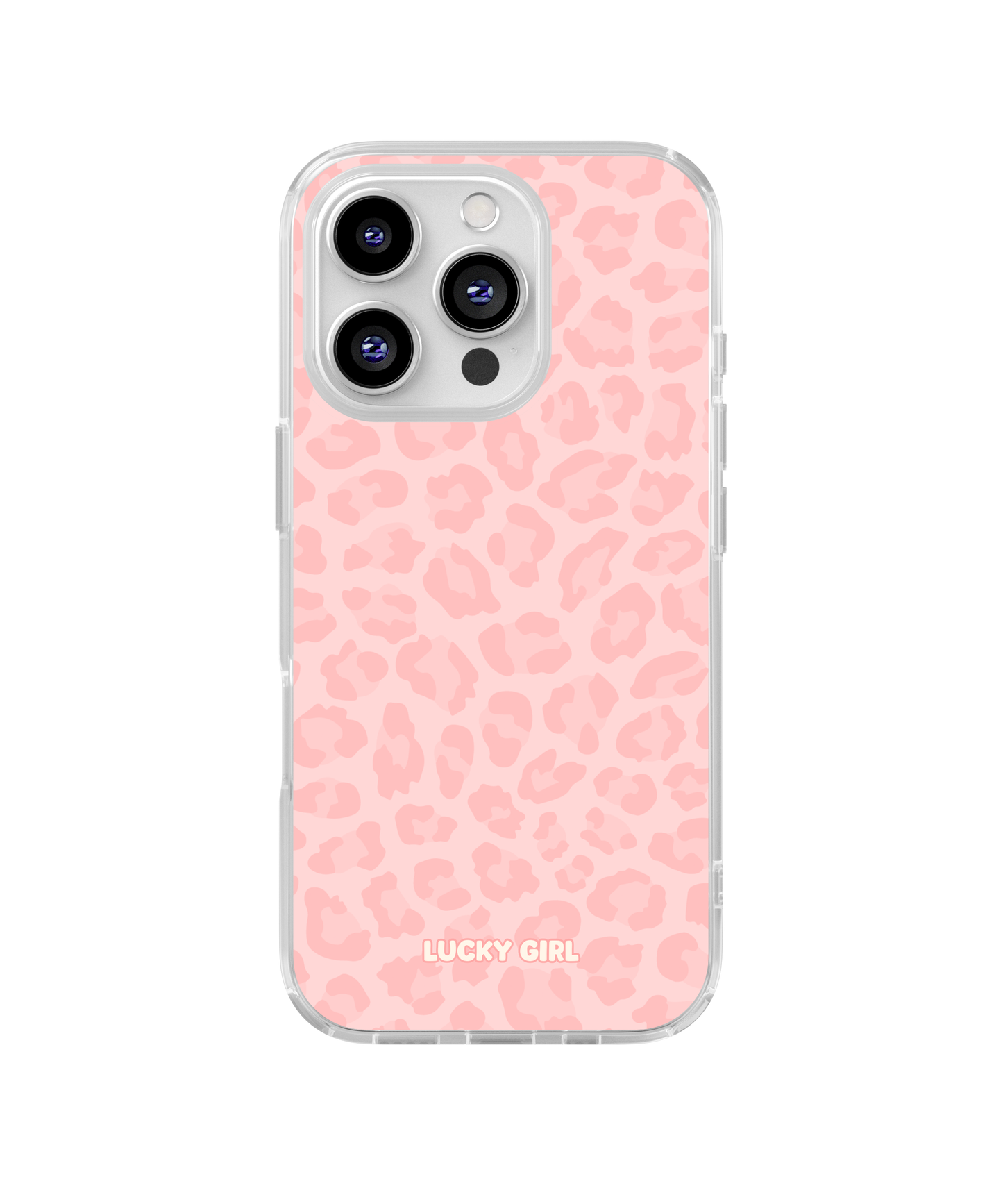 Pinky Swear Leopard Clear Case Insert
