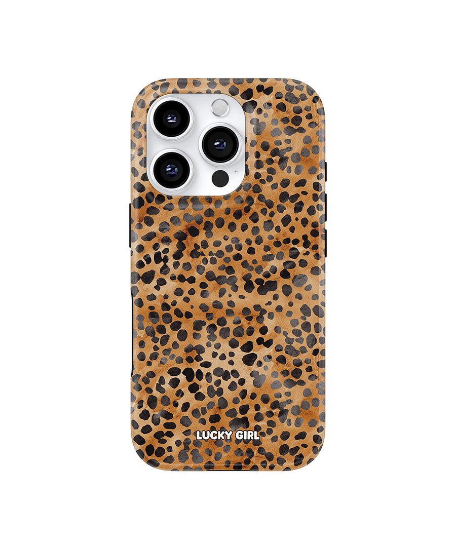 Amber Cheetah Phone Case