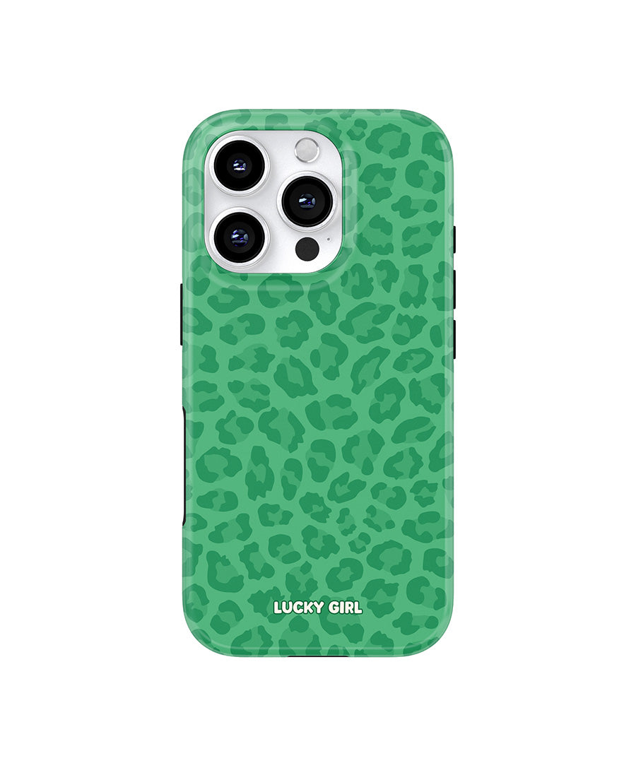 Emerald City Leopard Phone Case