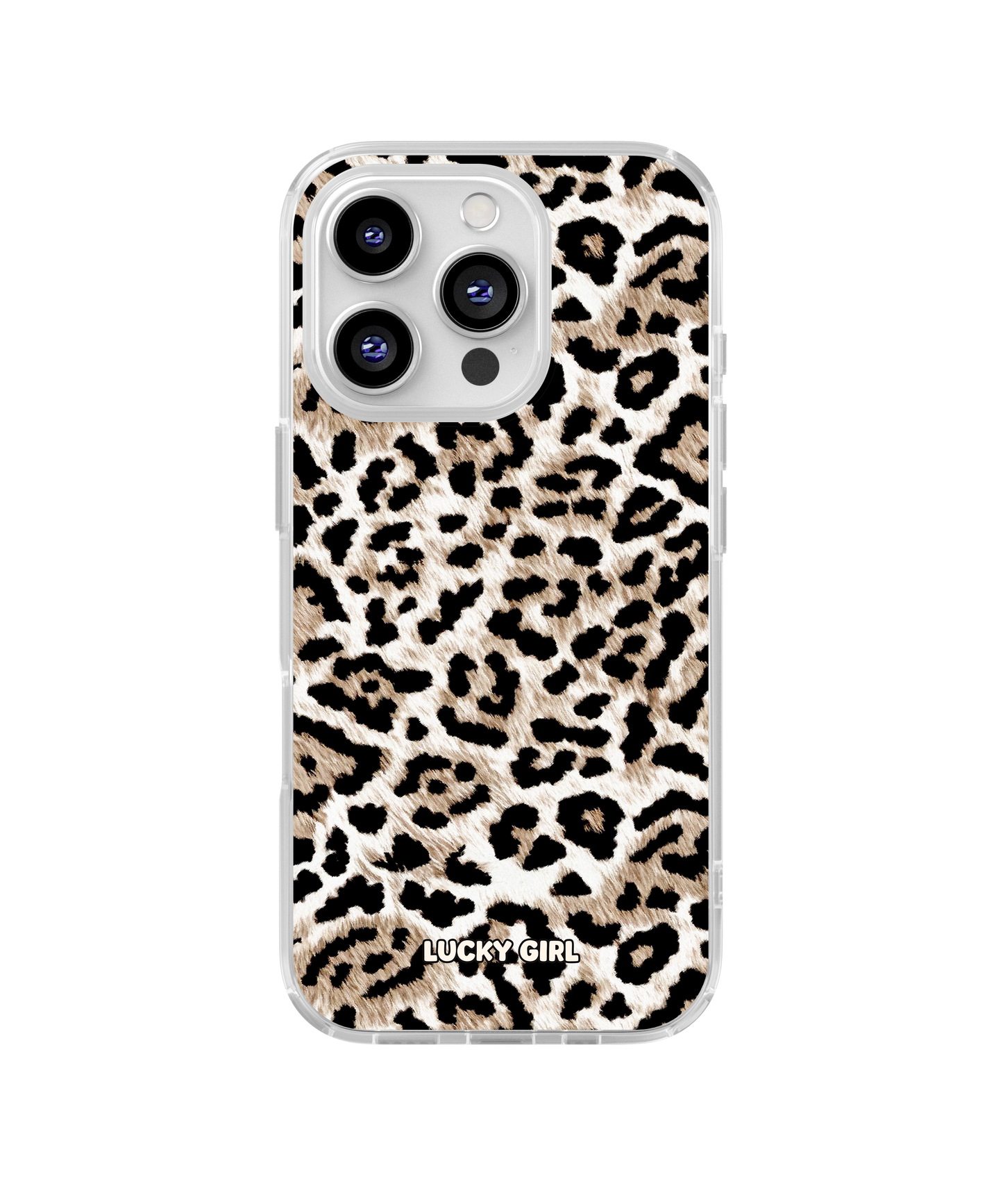 Wild Leopard Clear Case Insert