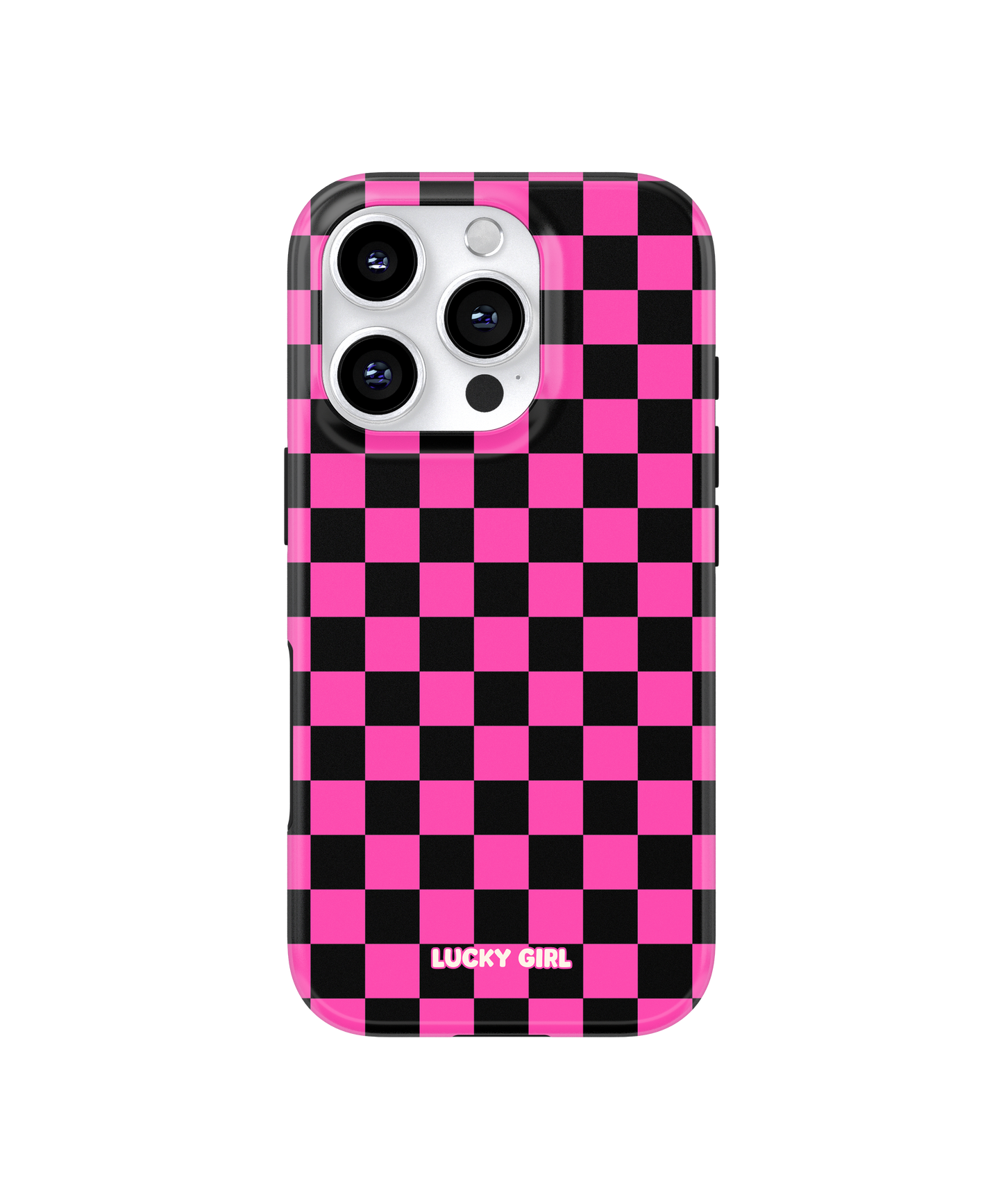 Raspberry Checkers Phone Case
