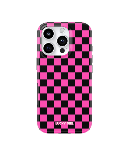 Raspberry Checkers Phone Case