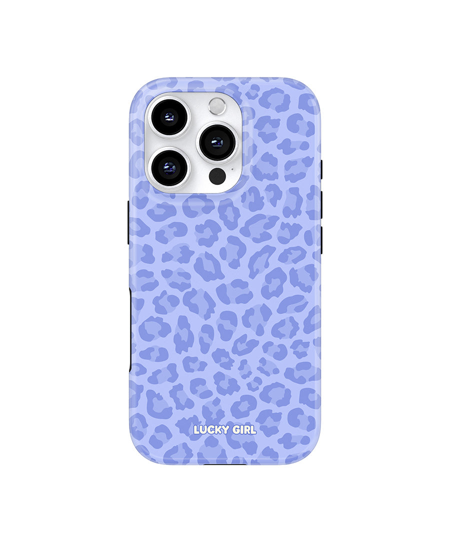Bluebell Leopard Phone Case