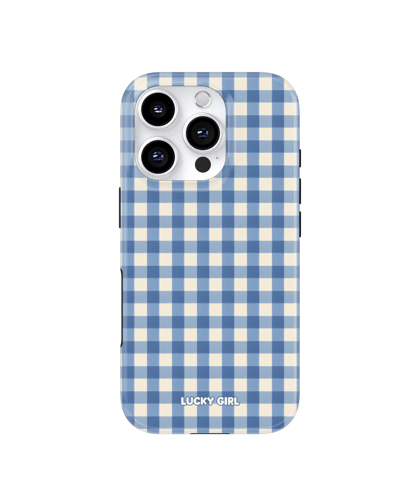 Blueberry Gingham Phone Case