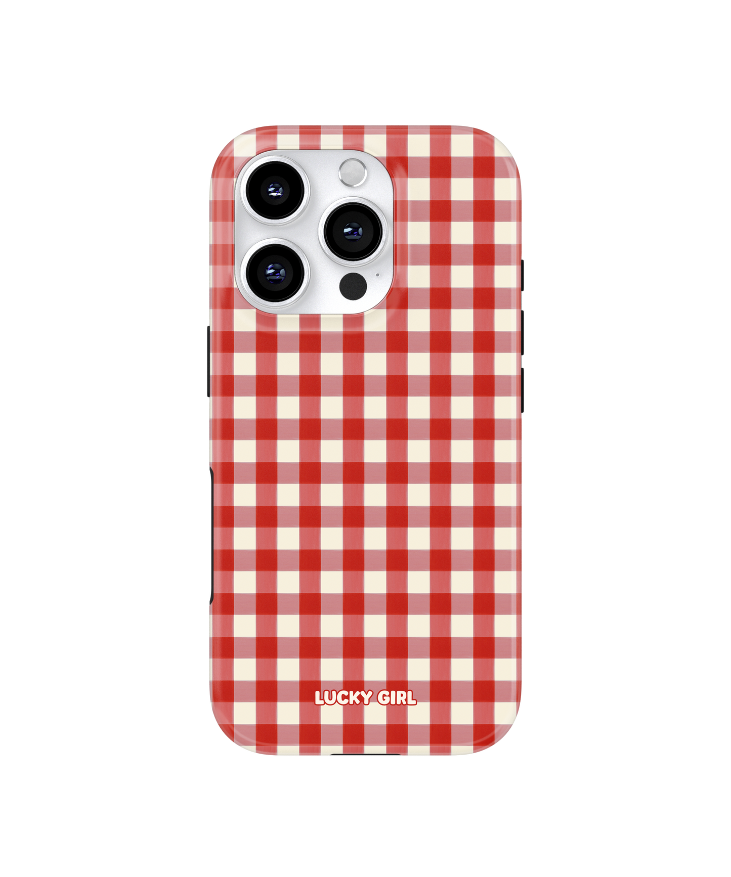 Apple Gingham Phone Case