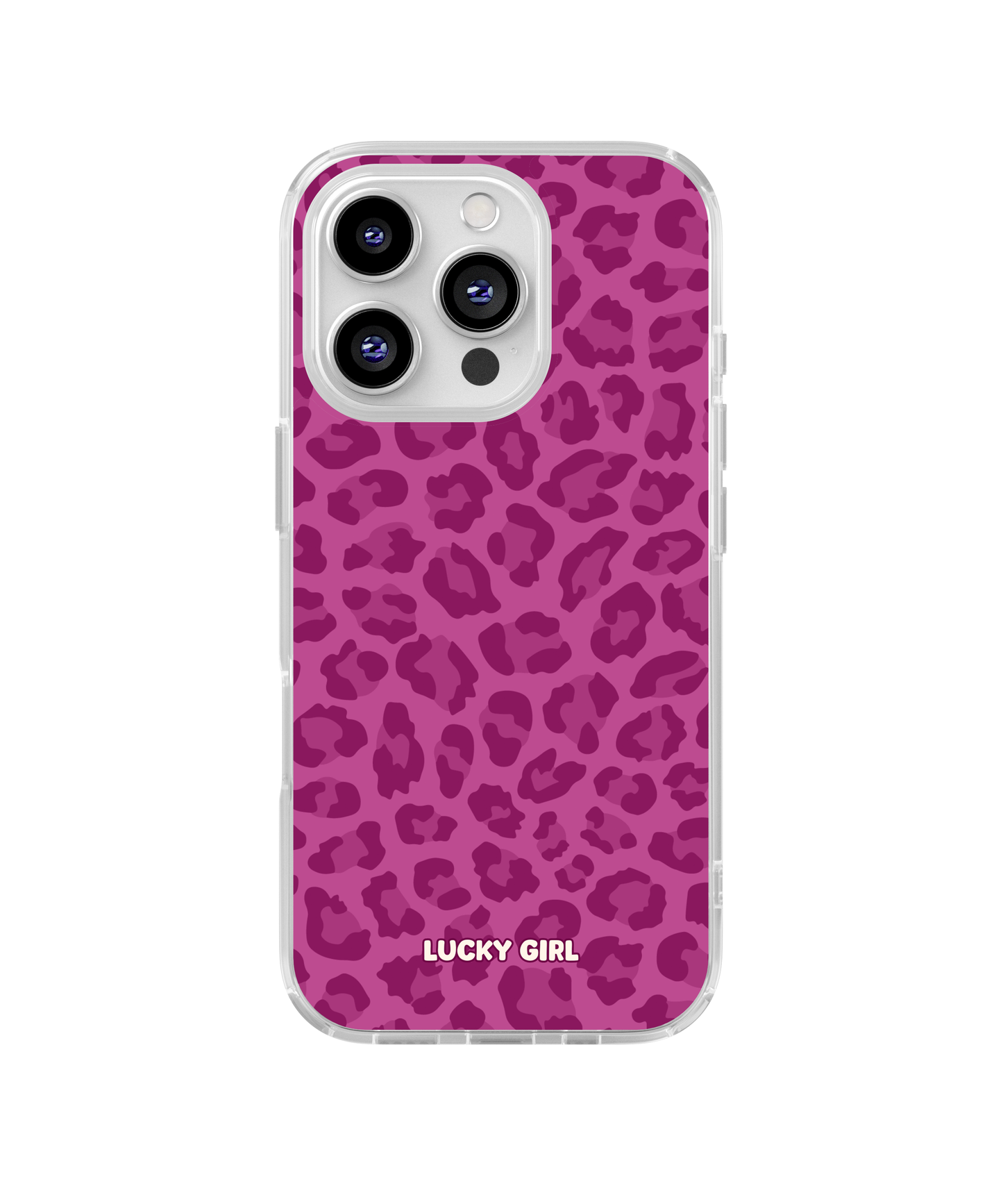 Velvet Leopard Clear Case Insert
