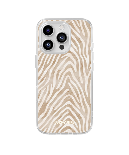 Sandstone Zebra Clear Case Insert