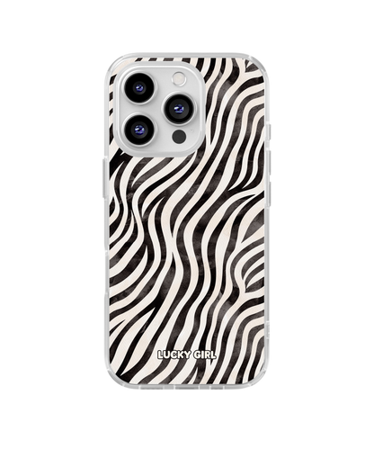 Classic Zebra Clear Case Insert