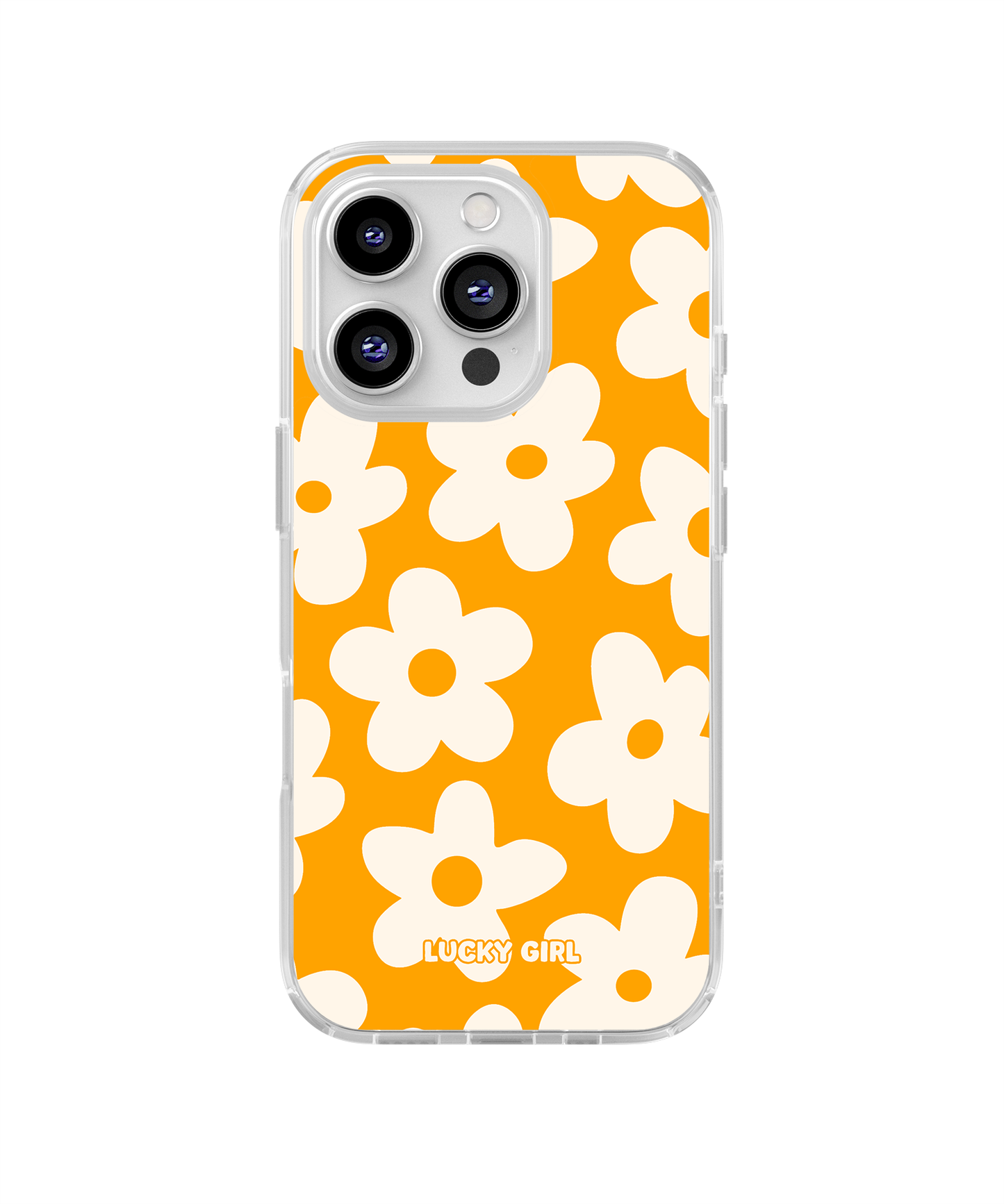 Creamsicle Big Blooms Clear Case Insert