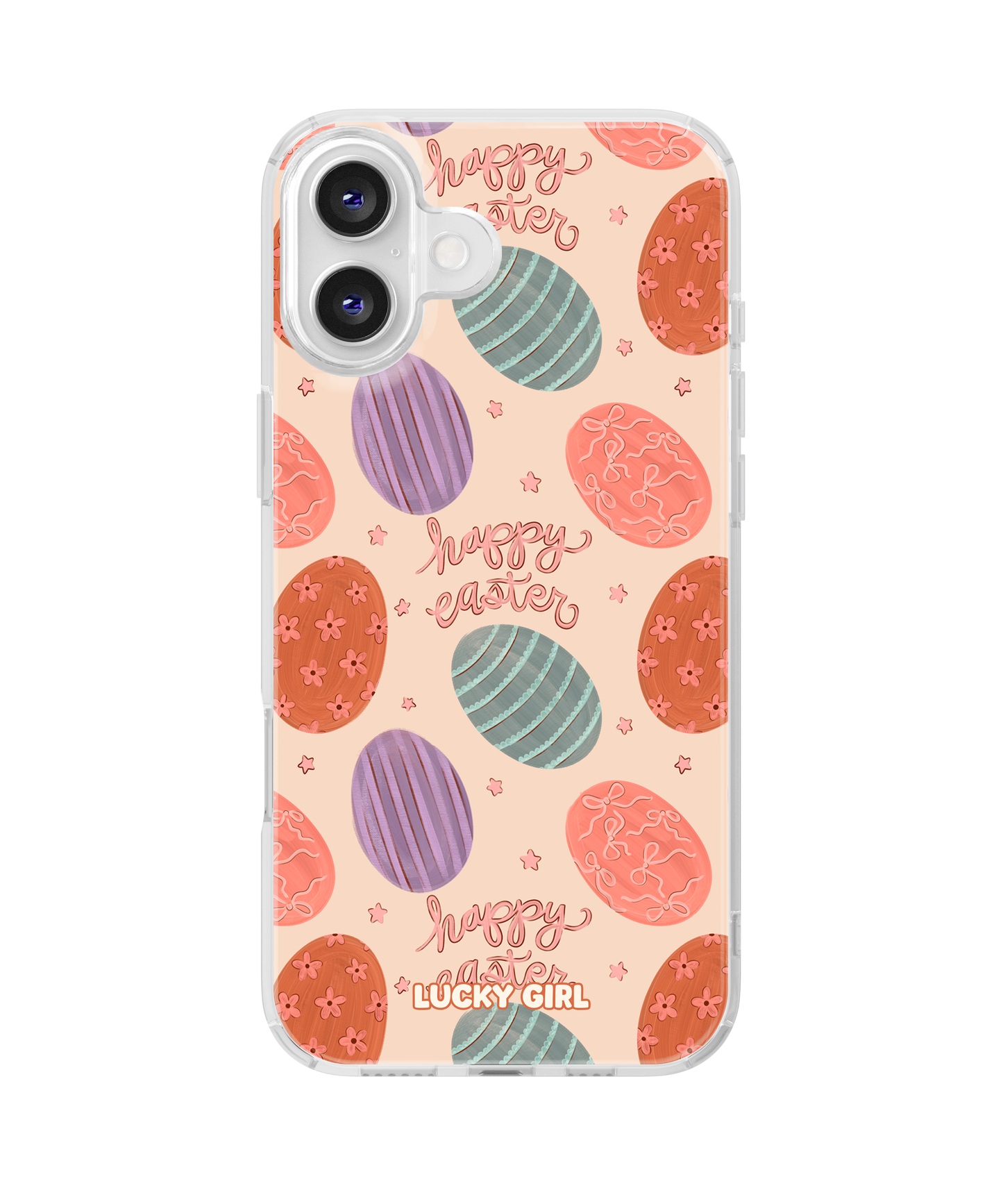 Easter Eggs Clear Case Insert