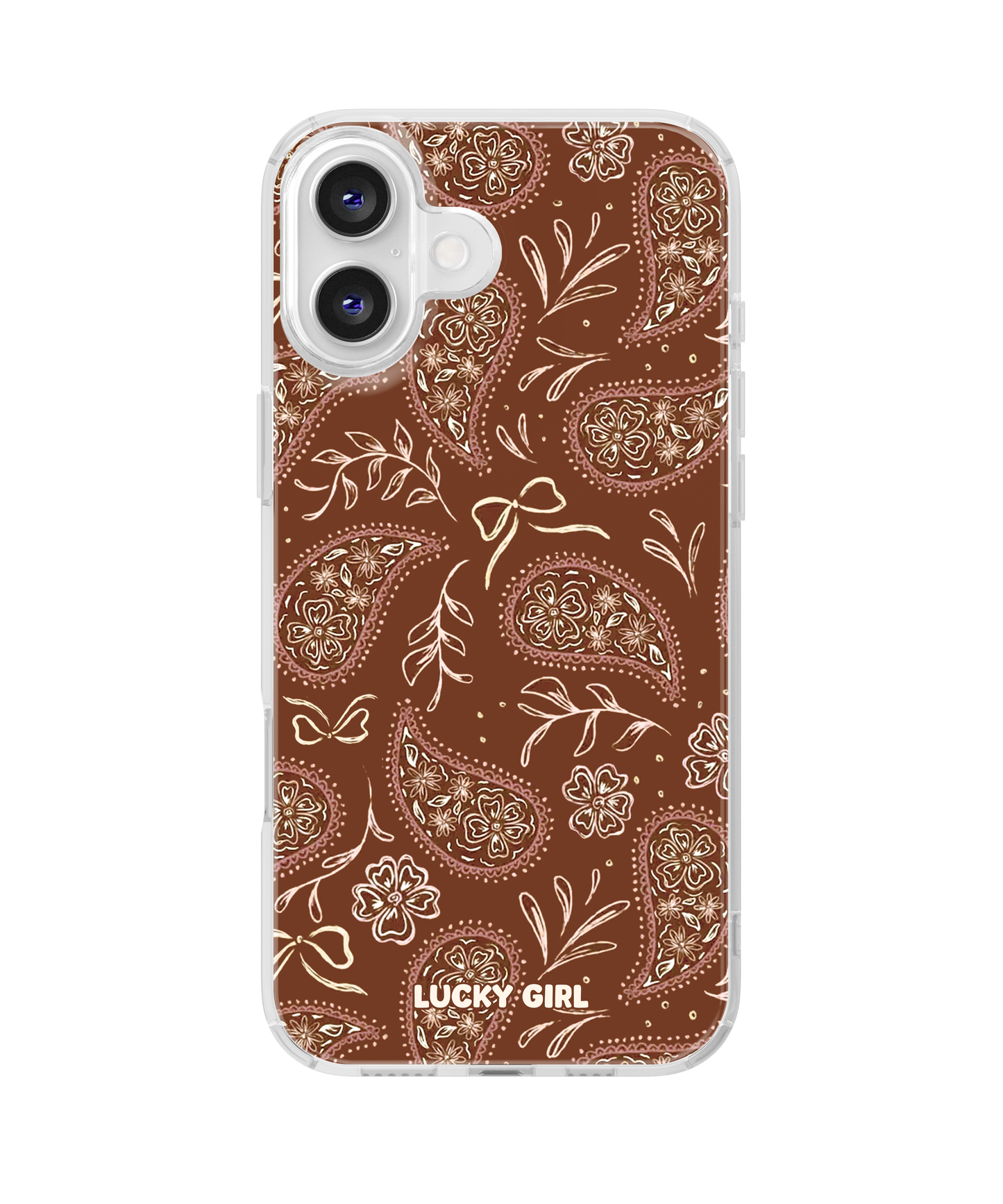 Prairie Paisley Clear Case Insert