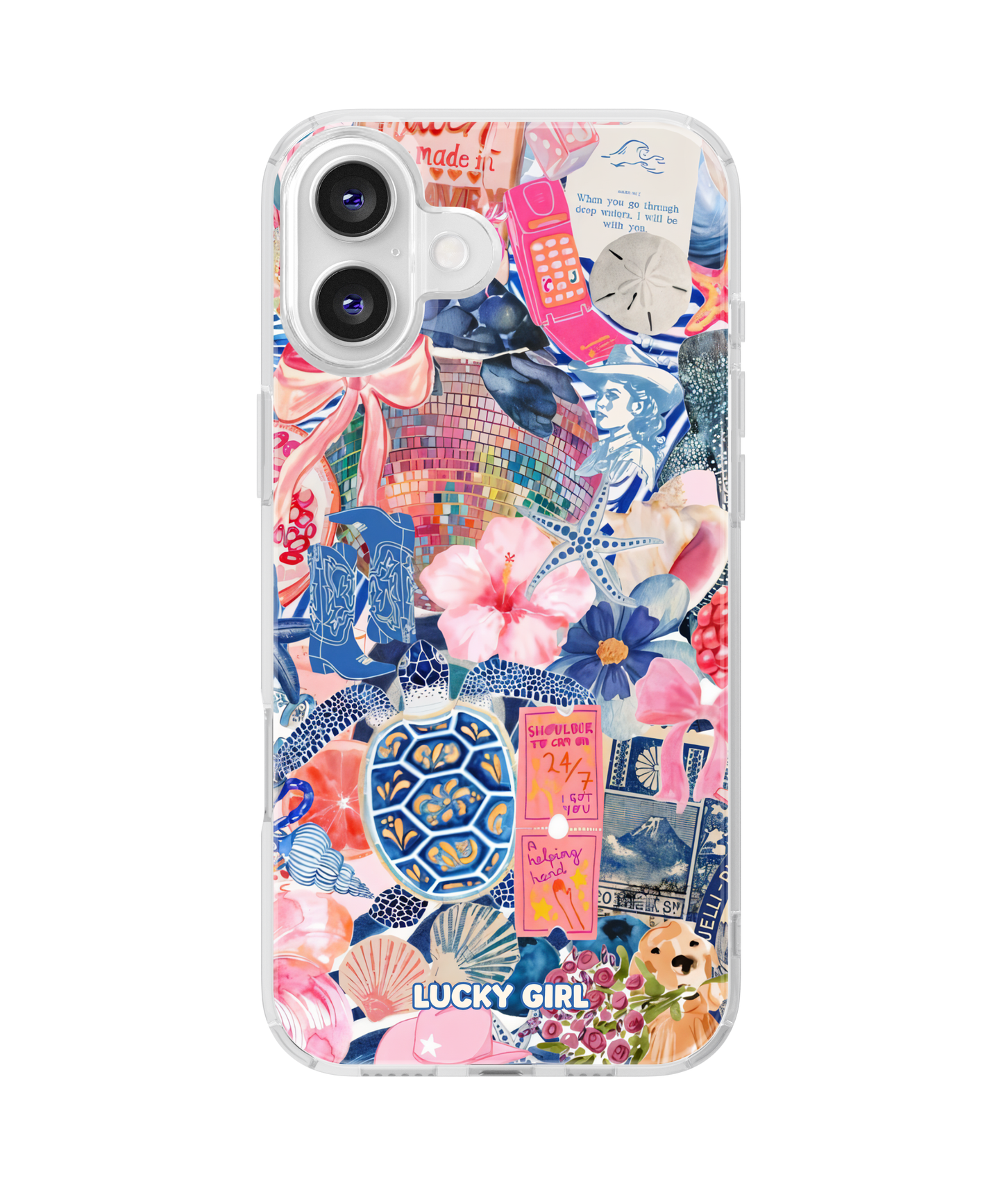Seas the Day Clear Case Insert