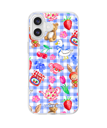Gingham Goose Clear Case Insert