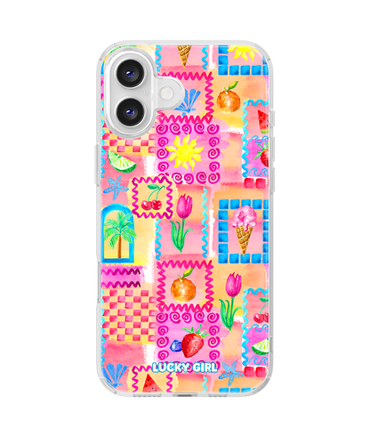Summer Scrapbook Clear Case Insert