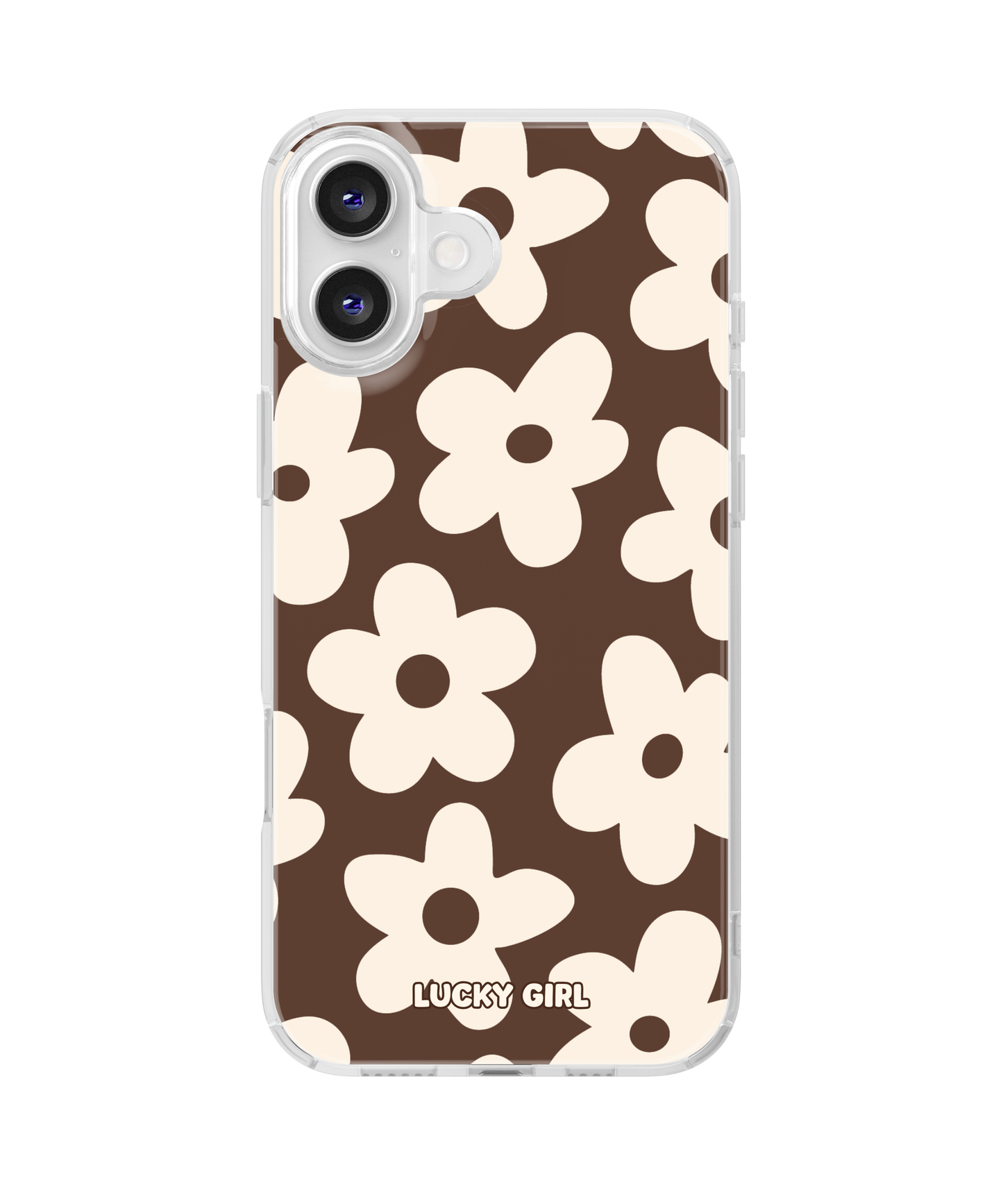 Espresso Big Blooms Clear Case Insert