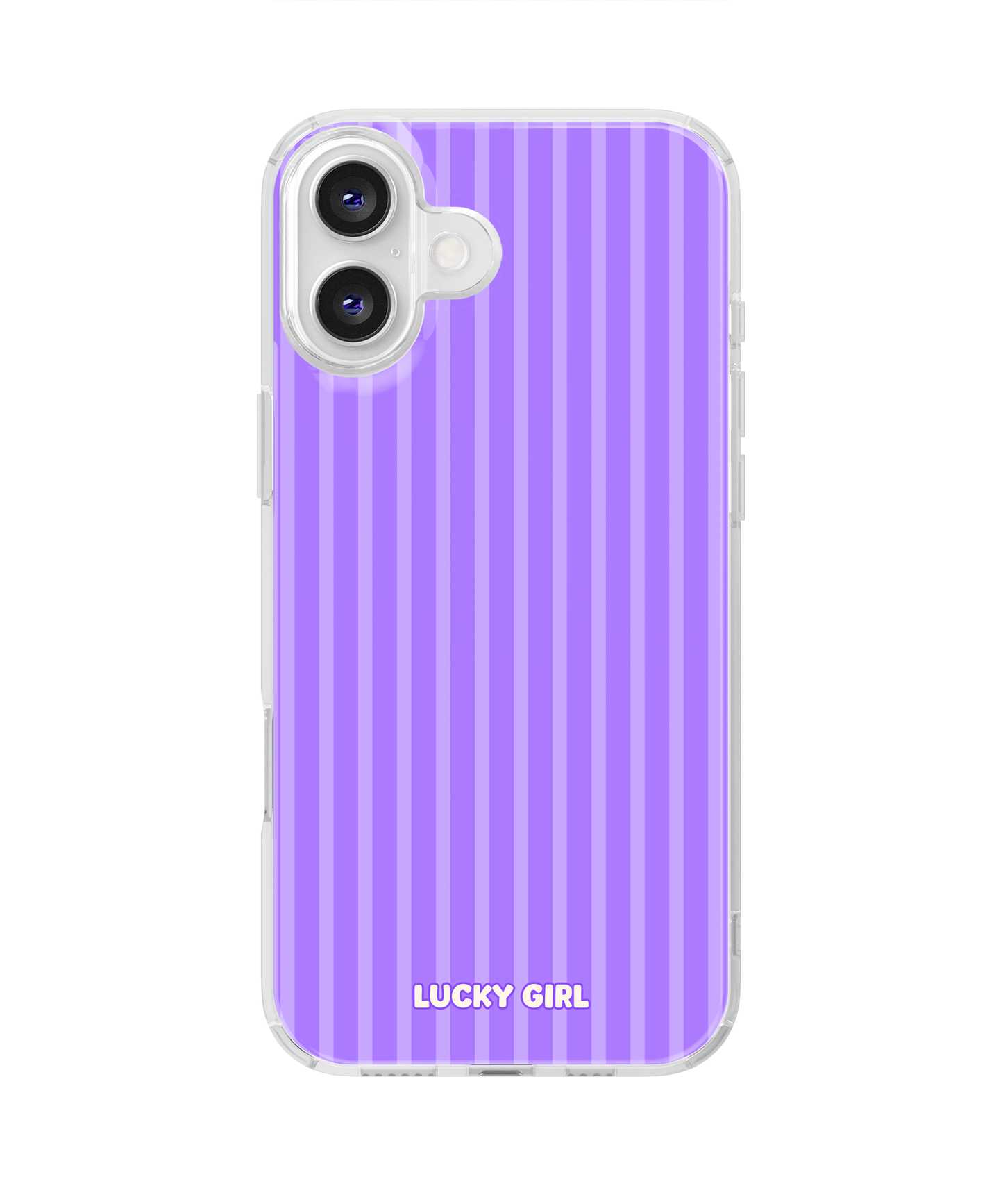 Ube Stripes Clear Case Insert