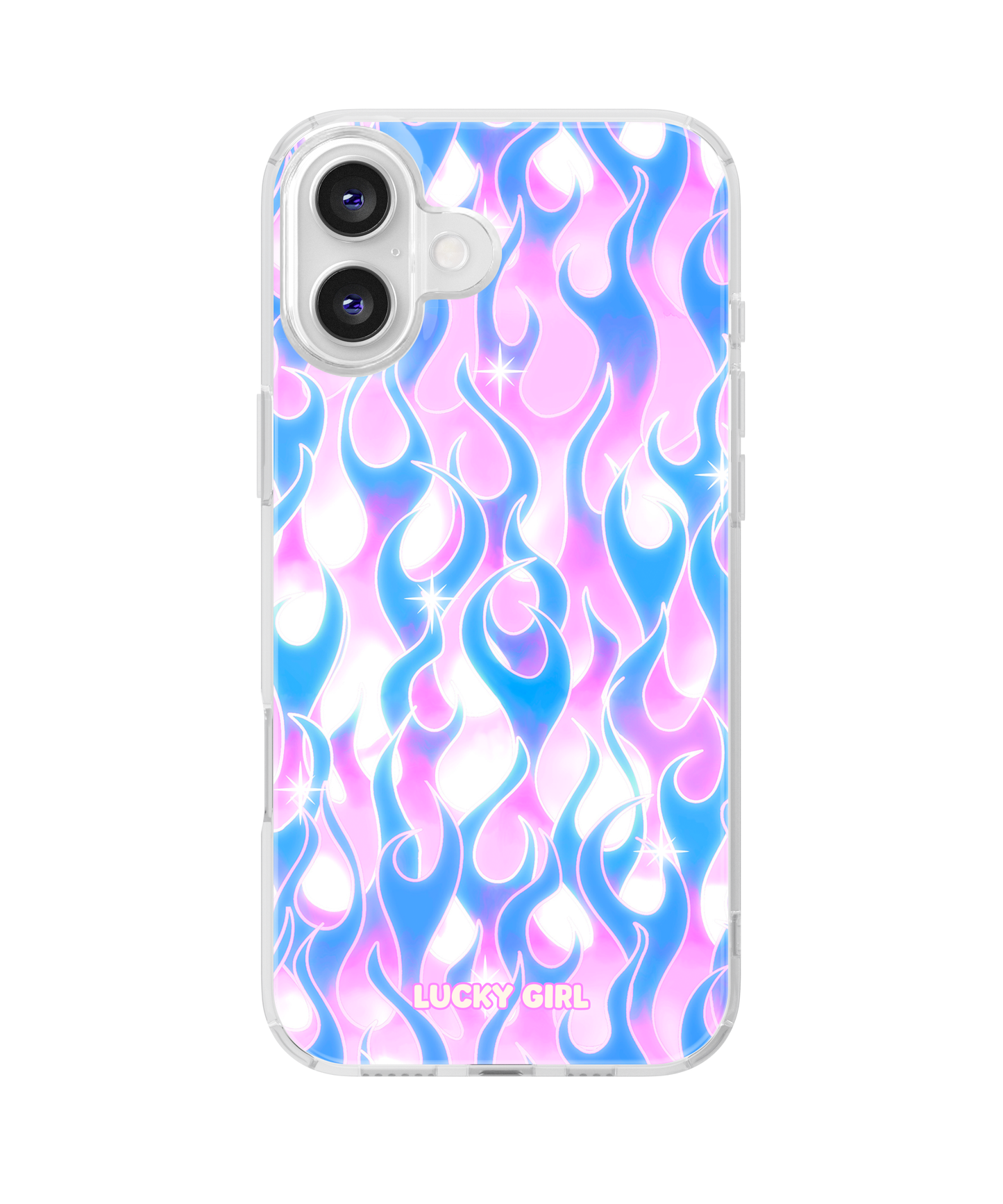 Ultraviolet Flames Clear Case Insert