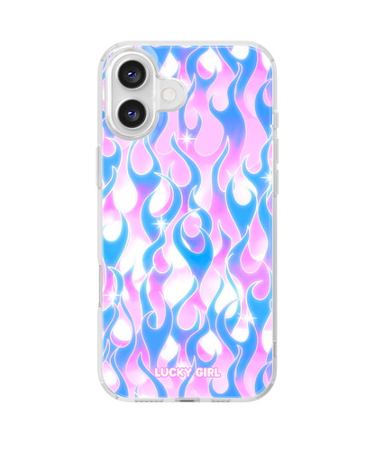 Ultraviolet Flames Clear Case Insert