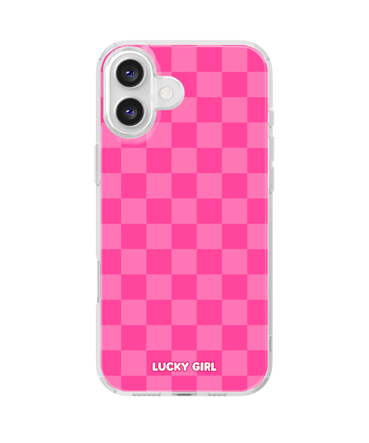 It Girl Checkers Clear Case Insert