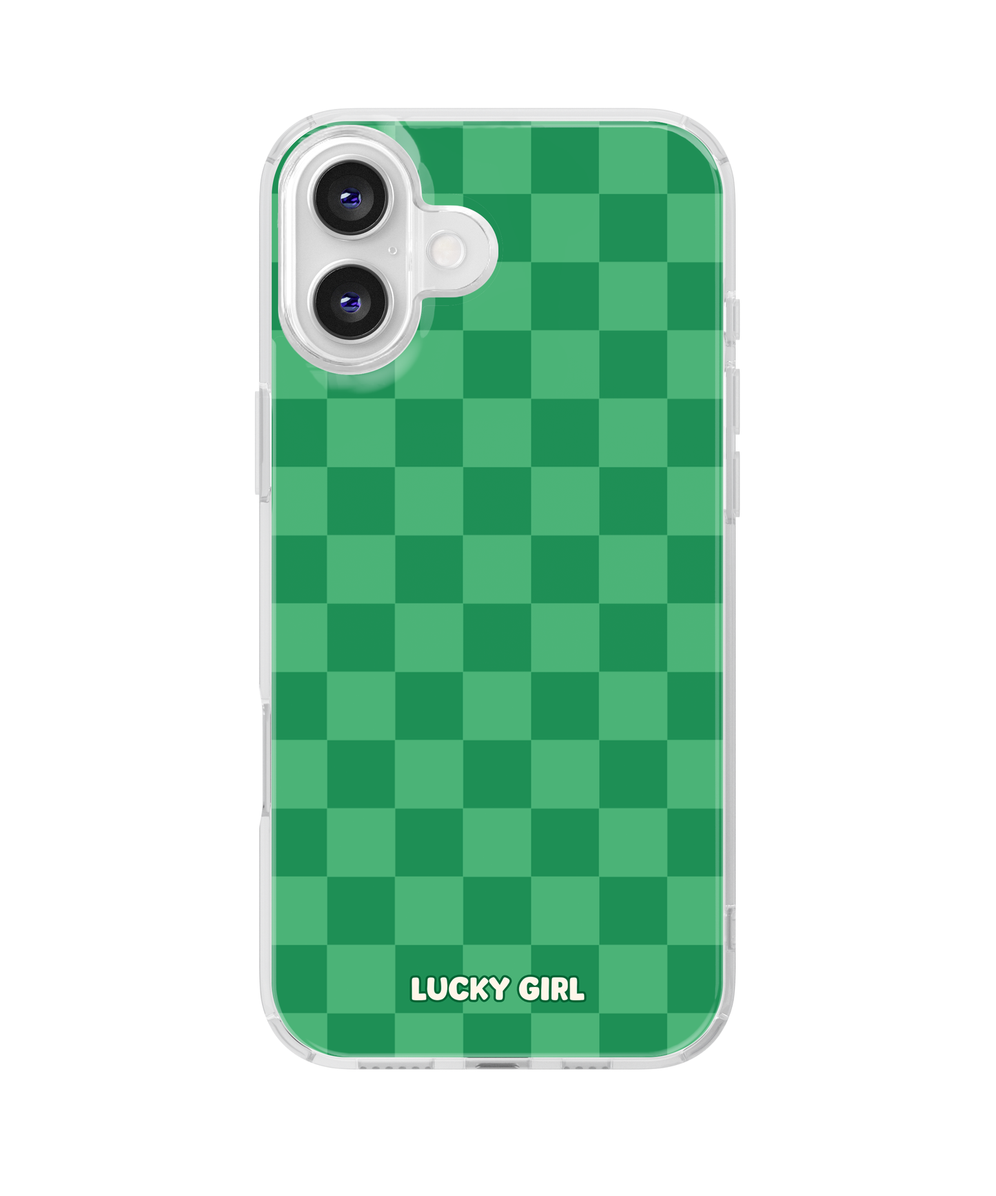 Emerald City Checkers Clear Case Insert