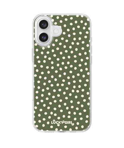 Moss Dots Clear Case Insert