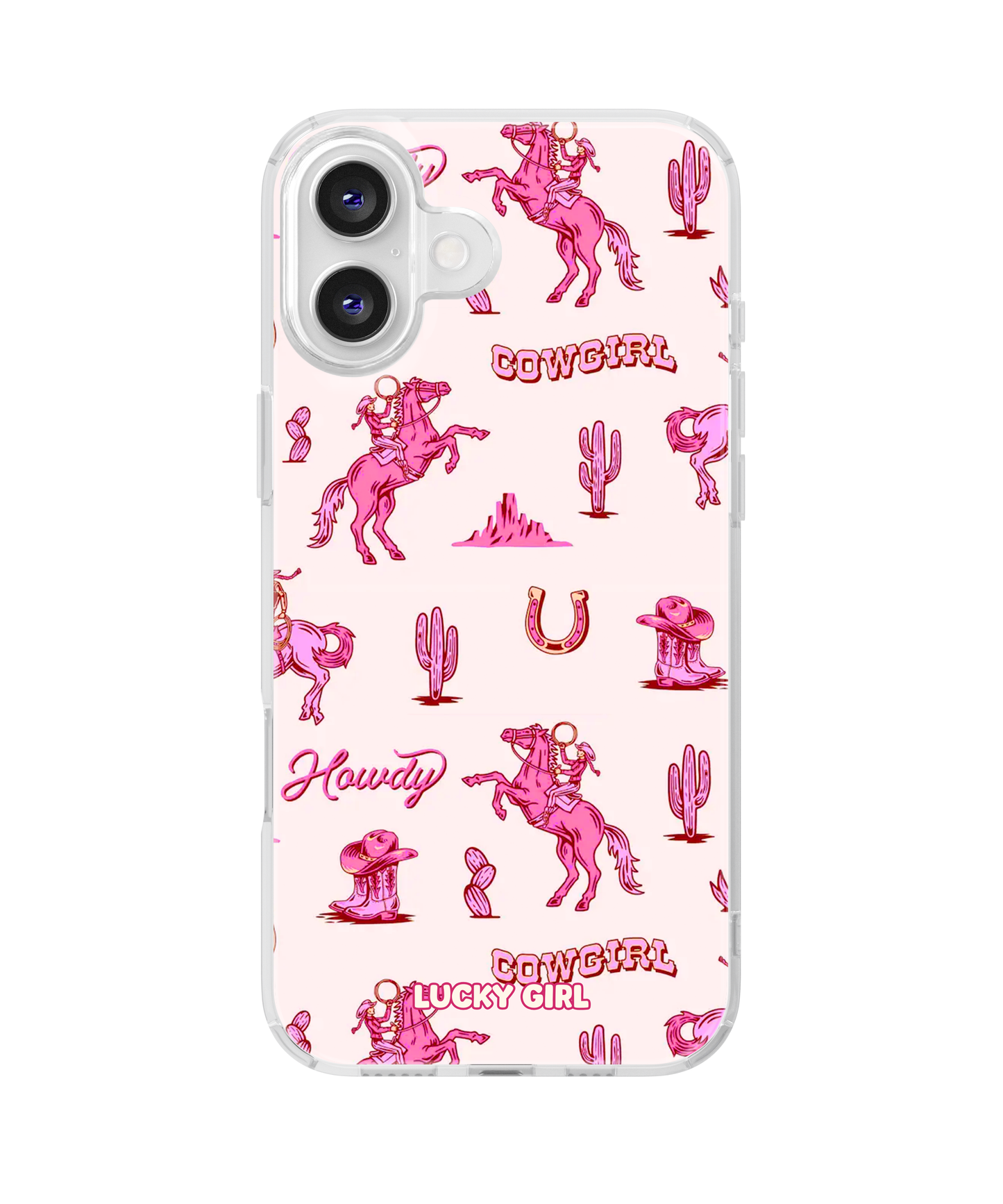 Classic Cowgirl Clear Case Insert
