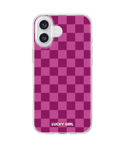 Velvet Checkers Clear Case Insert