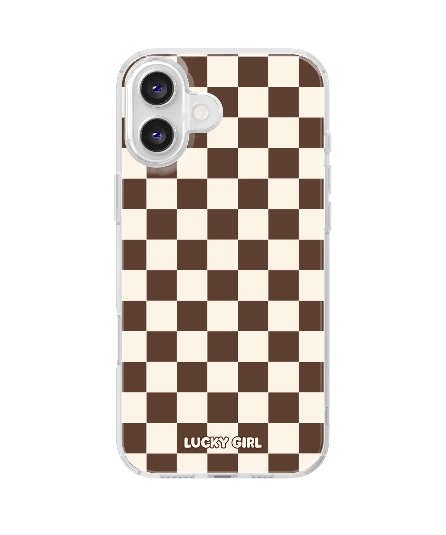 Espresso Checkers II Clear Case Insert