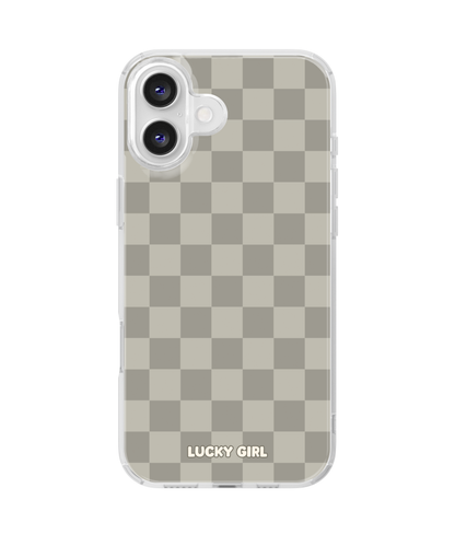 River Rock Checkers Clear Case Insert
