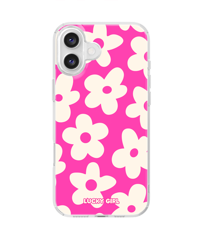 Raspberry Big Blooms Clear Case Insert