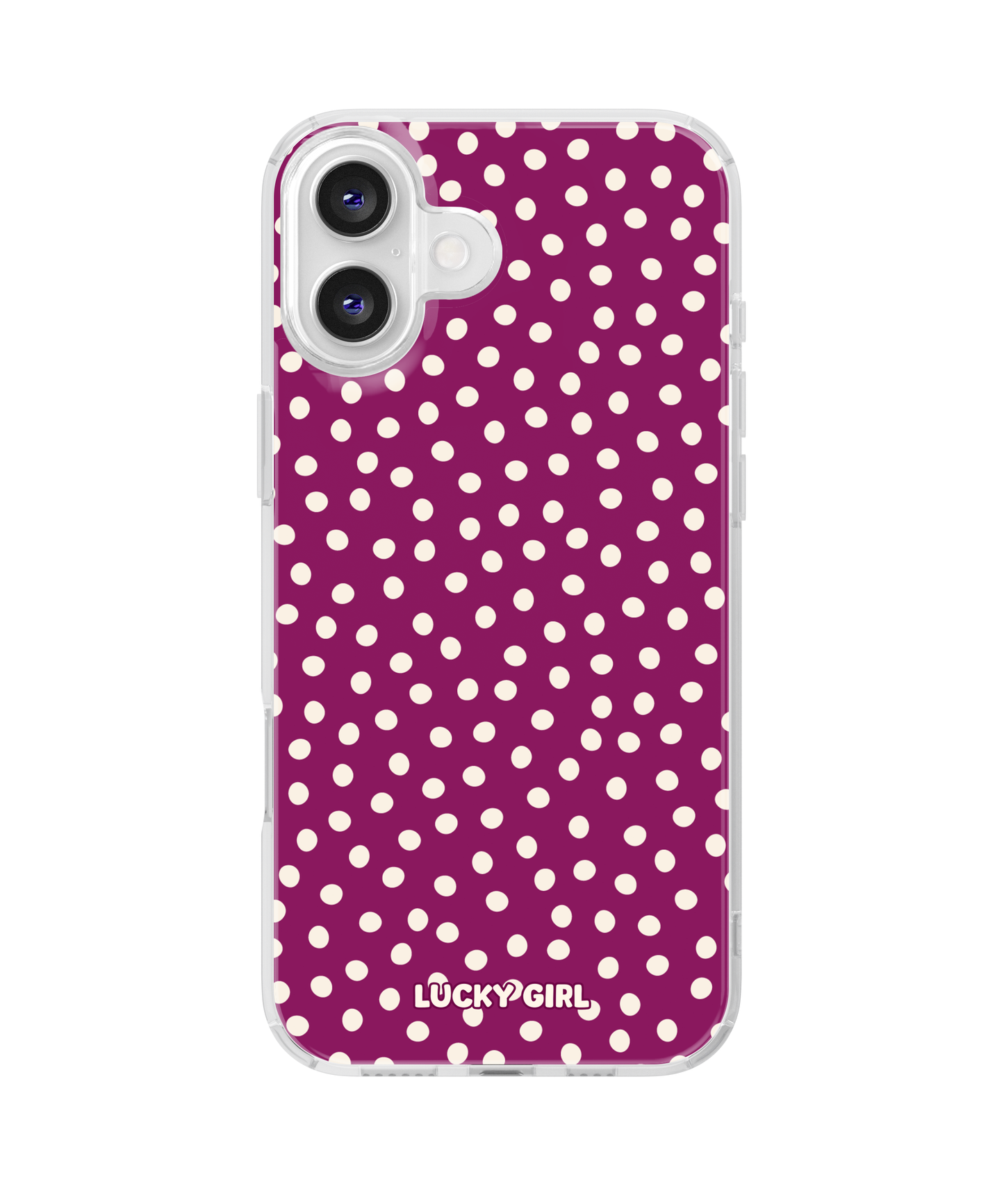 Velvet Dots Clear Case Insert