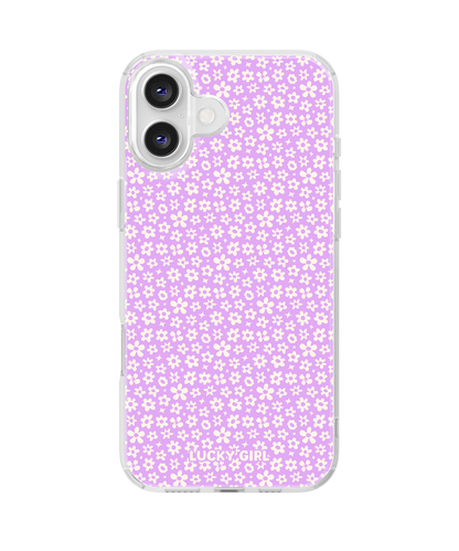 Lavender Little Blooms Clear Case Insert