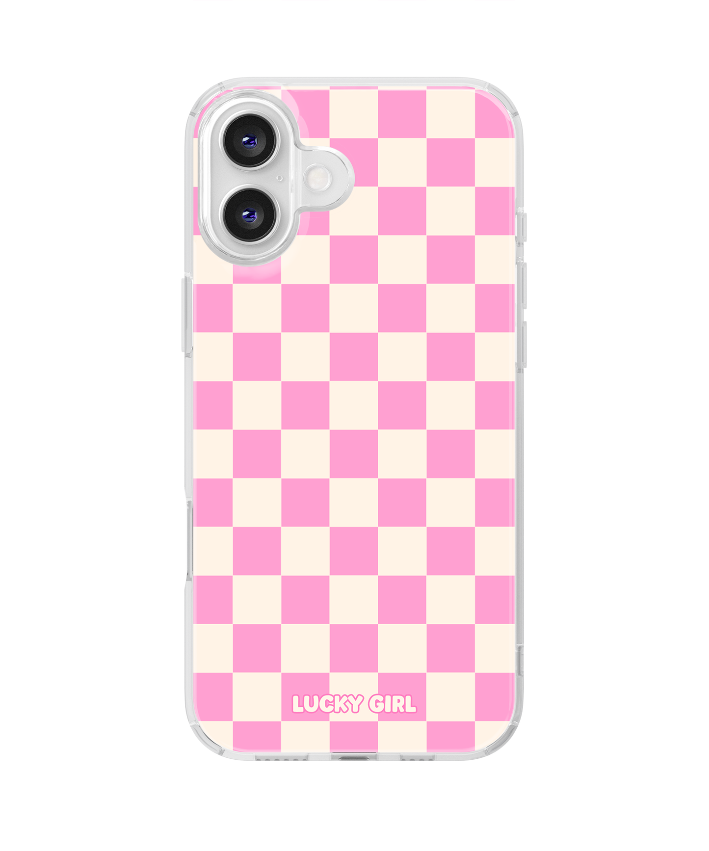 Bubblegum Checkers II Clear Case Insert