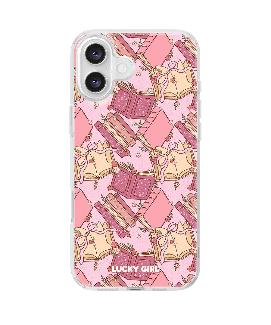 Pink Prose Clear Case Insert