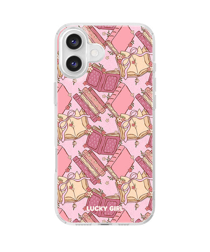 Pink Prose Clear Case Insert