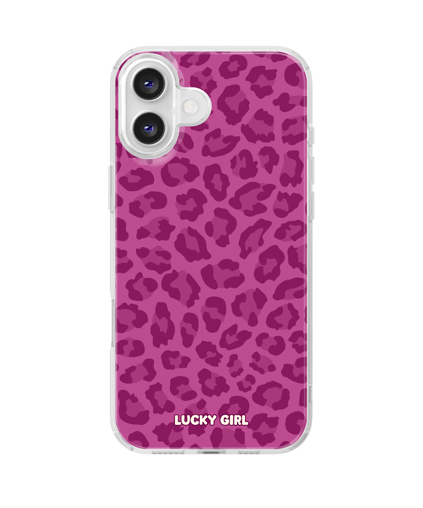 Velvet Leopard Clear Case Insert