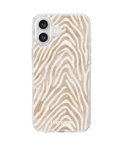 Sandstone Zebra Clear Case Insert