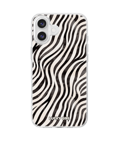 Classic Zebra Clear Case Insert