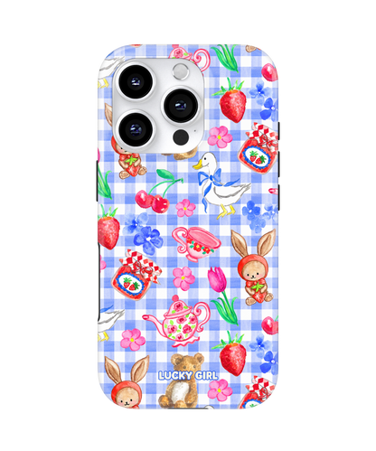 Gingham Goose Phone Case